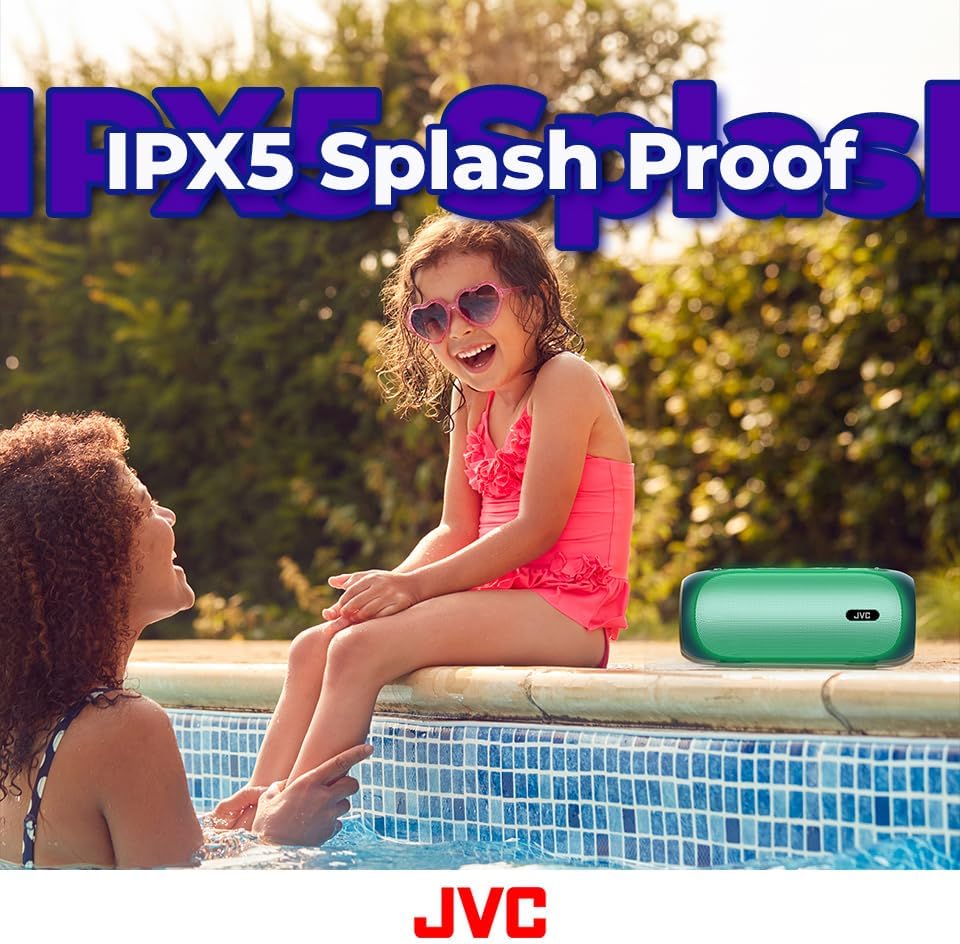 Altavoz Inalámbrico JVC 30W, Bluetooth 5.0, 6h Batería - SPPA7BTB