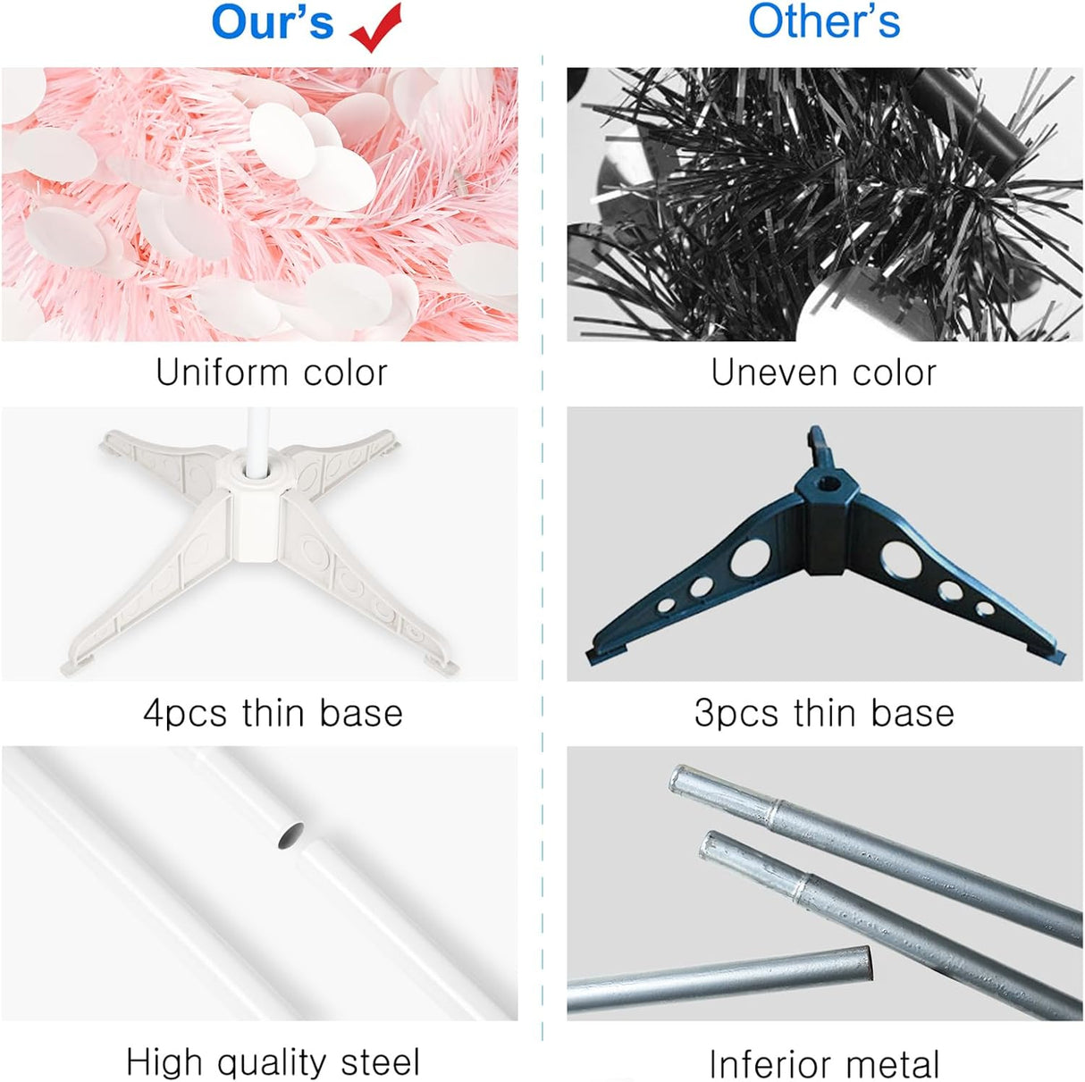 Árbol de Navidad Pop-Up MACTING con Luces y Brillo, Modelo 5ft