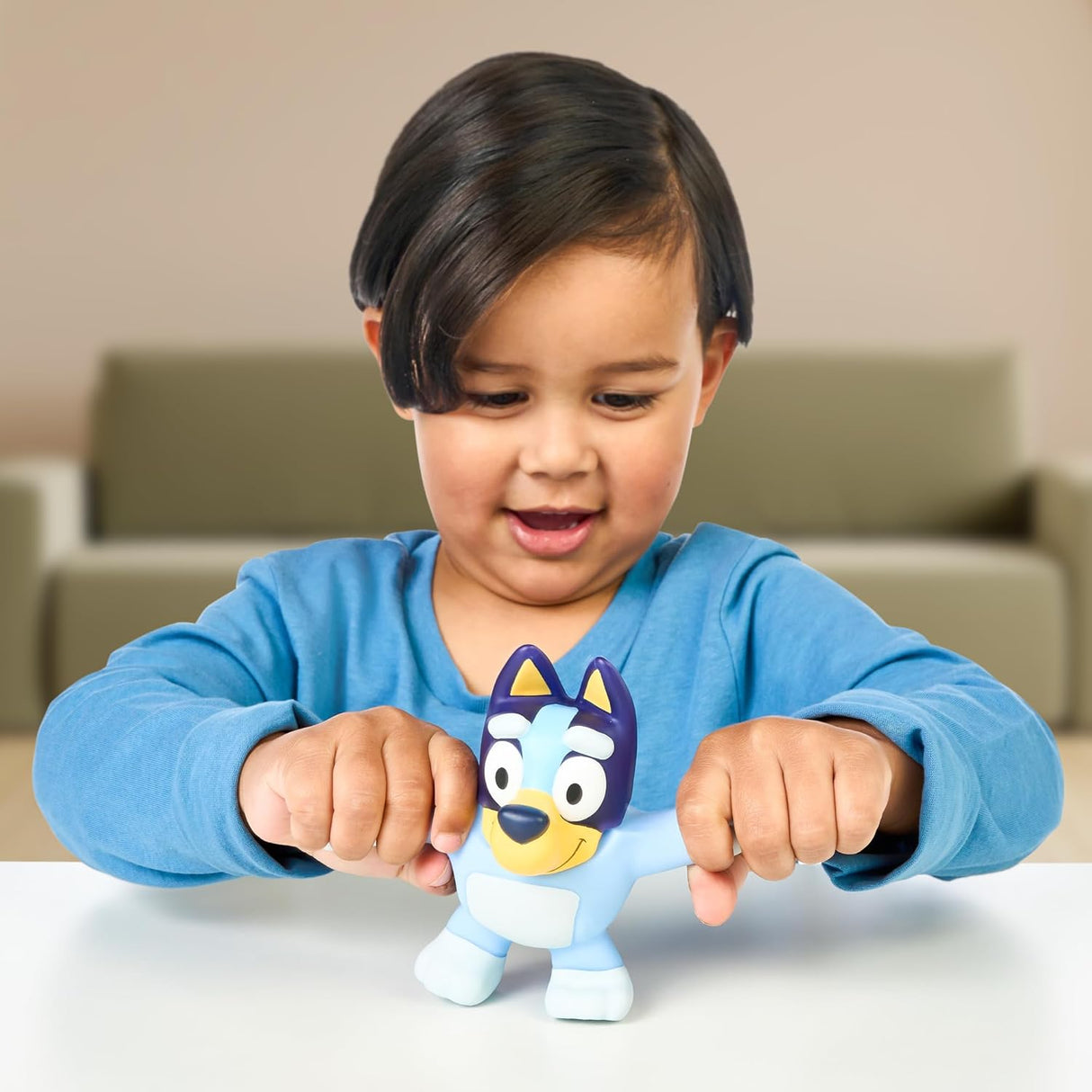 Figurita Stretchy de Bluey | Juguete Super Stretchy | Modelo 3X