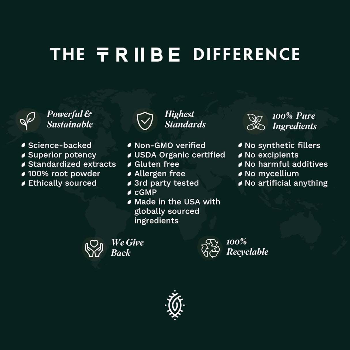 Suplemento orgánico de hierbas Shatavari Balance hormonal