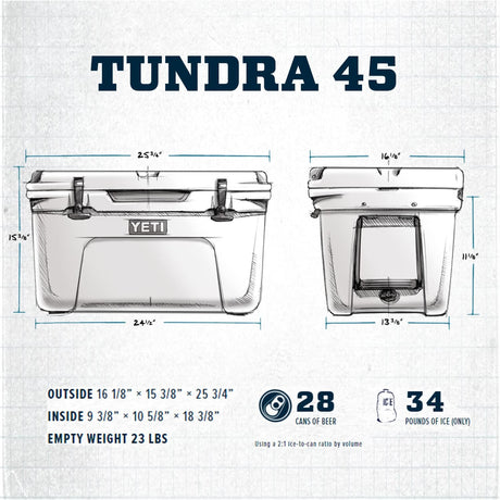 YETI - Hielera Tundra 45