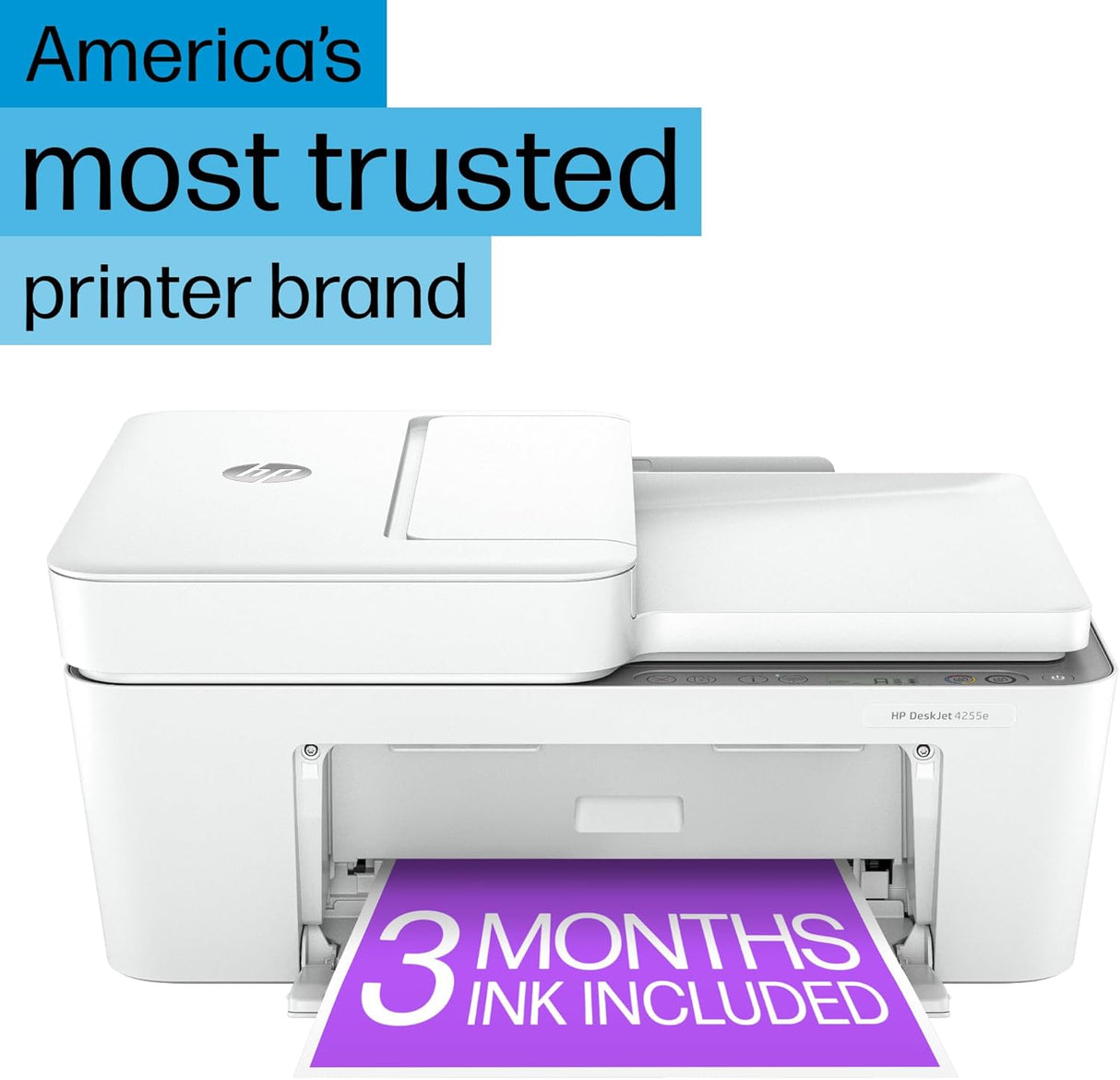 Impresora Multifuncional HP DeskJet 4255e, Incluye 3 meses de tinta