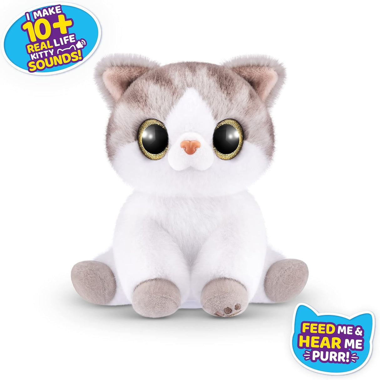 Muñeca Interactiva Smitten Kittens de ZURU con 10 Sonidos
