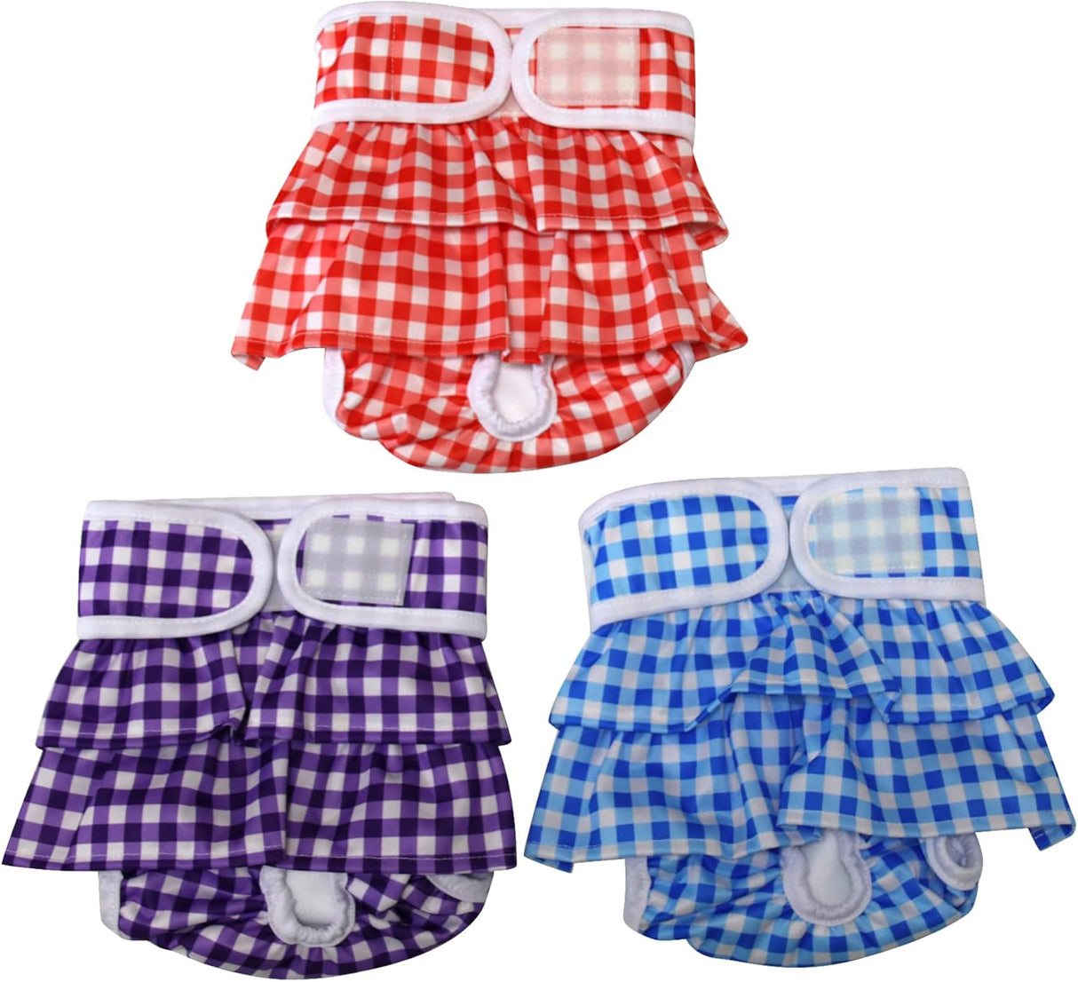 JoyDaog Paquete de 3 pañales para perros pequeños de primera calidad