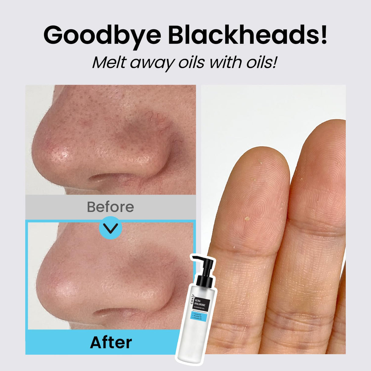 Aceite Limpiador Facial con Ácido Hialurónico, Sin Crueldad