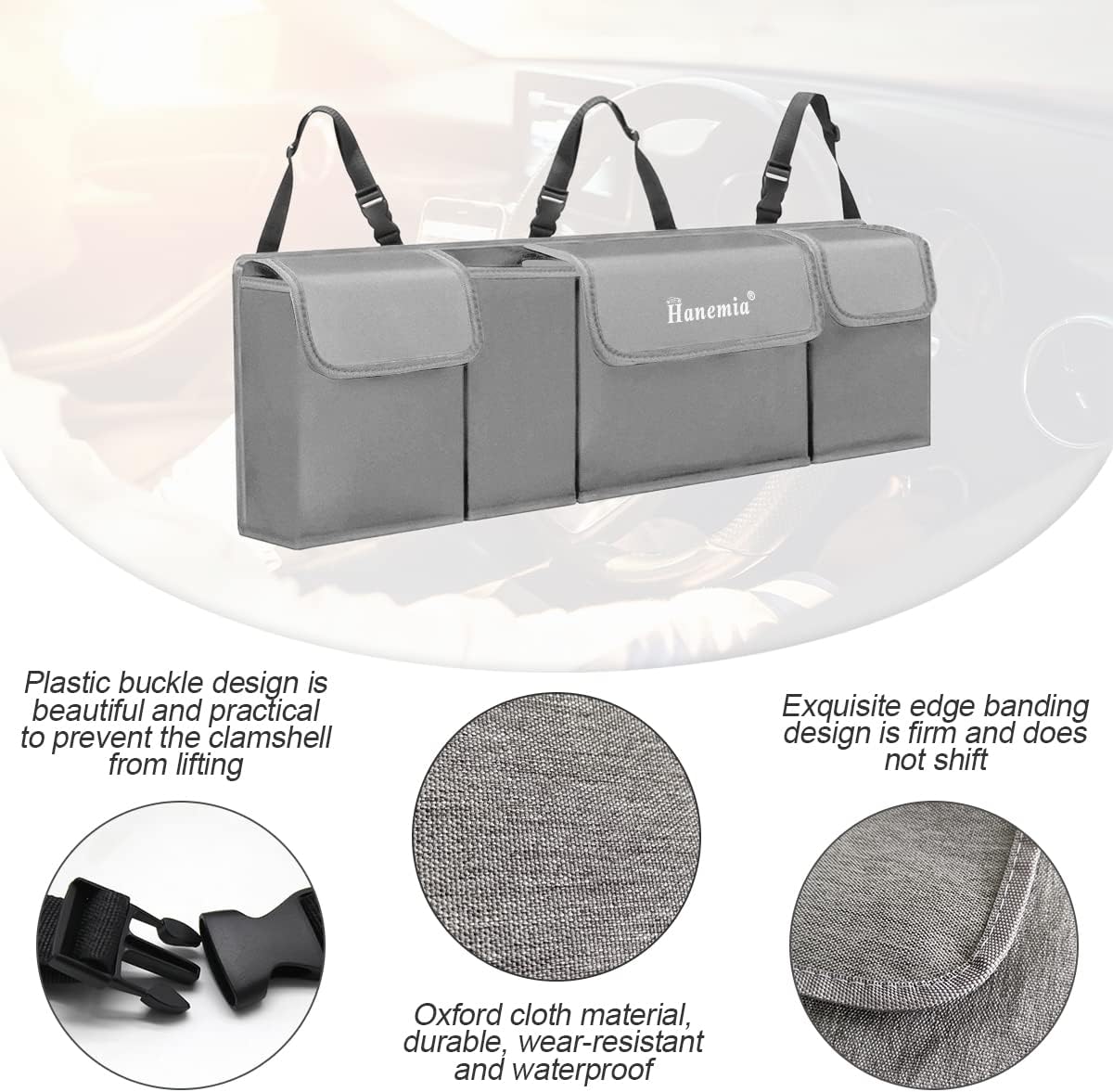 Organizador de Maletero y Almacenaje para SUV y Camiones