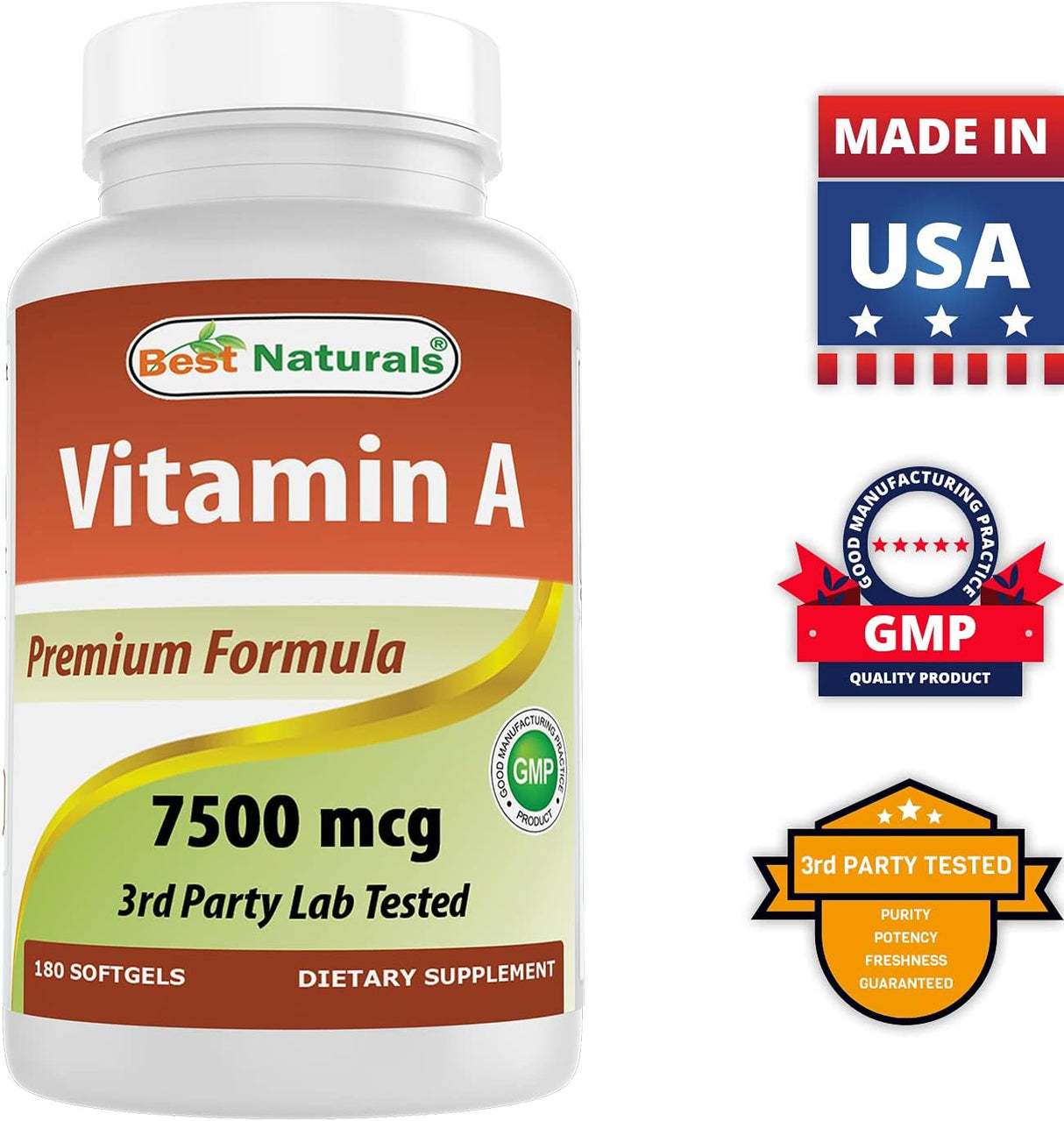 Suplementos Alimenticios Vitamina A 25000 UI