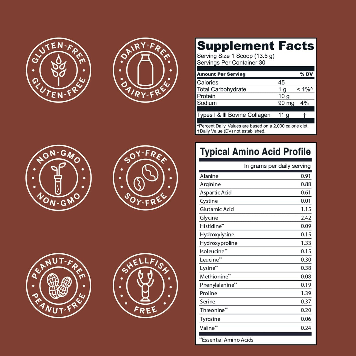 Colágeno en Polvo - Live Conscious - Apoyo para piel y cabello - 30 Serv.