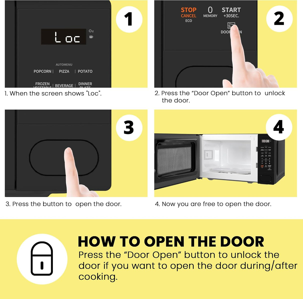Horno Microondas COMFEE 0.7 cu.ft 700W, 11 Niveles, CMO-C20M1WB