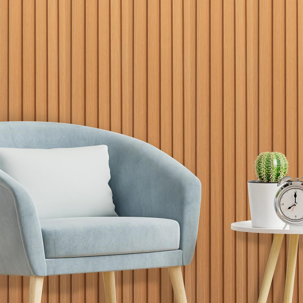 Paneles de Pared 3D Art3d, 8-Pack 108x6 Pulgadas, Decoración