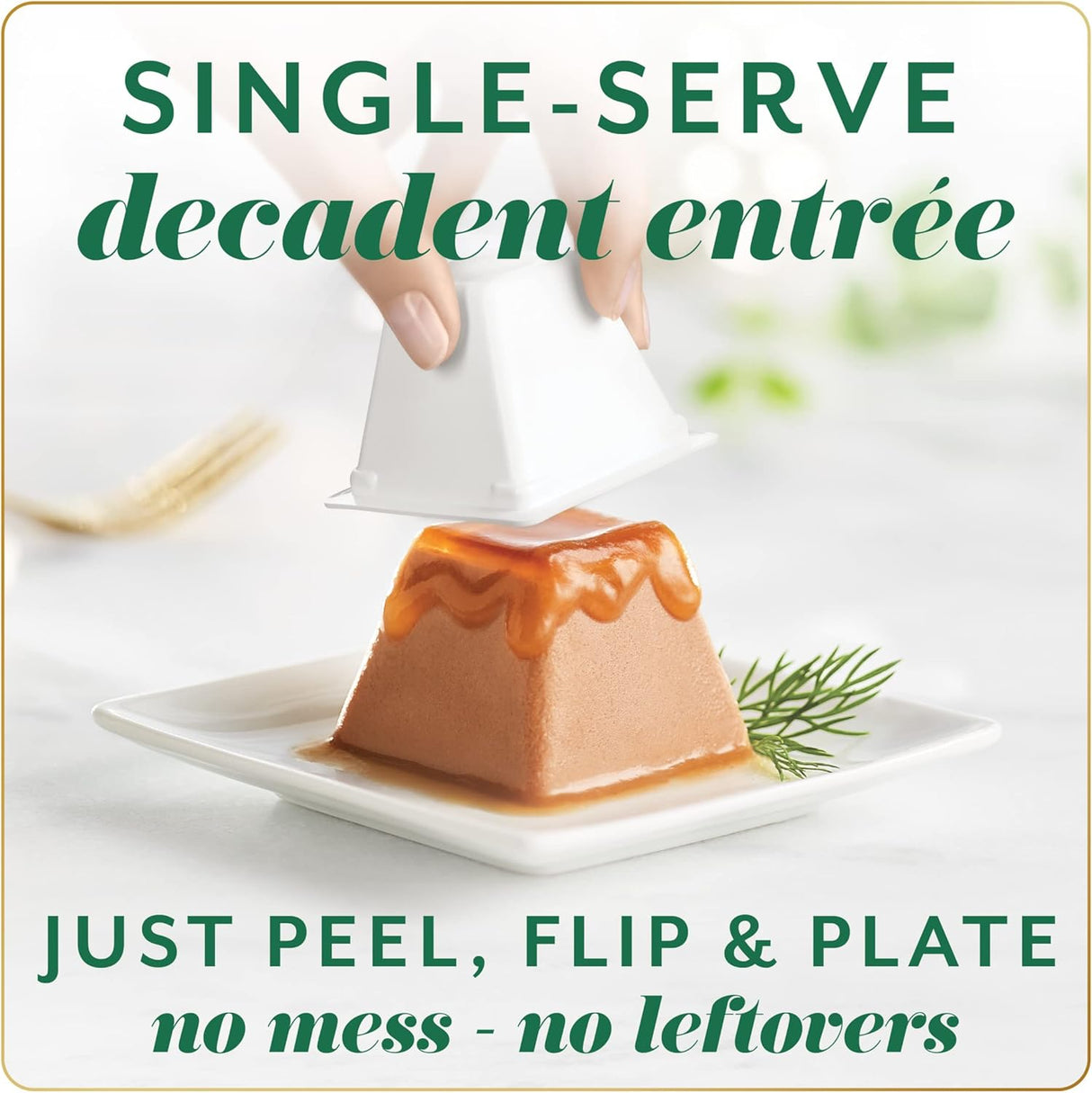 Golosinas Mousse de Pollo Fancy Feast con Salsa - Pack de 8