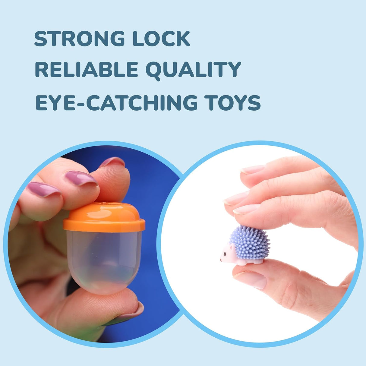 Juguetes Erizo en Cápsulas para Niños - Figuras Pequeñas