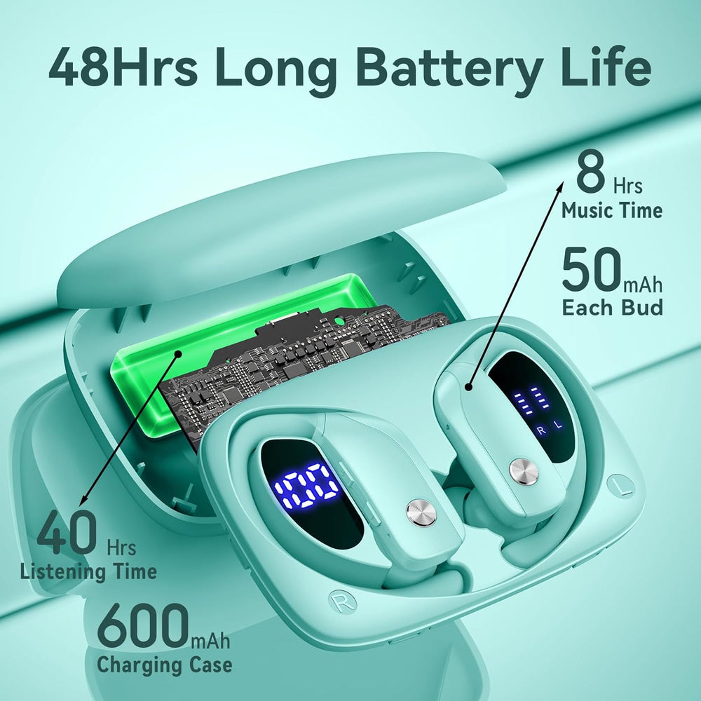 Auriculares Inalámbricos bmani con 48hrs de batería, modelo.