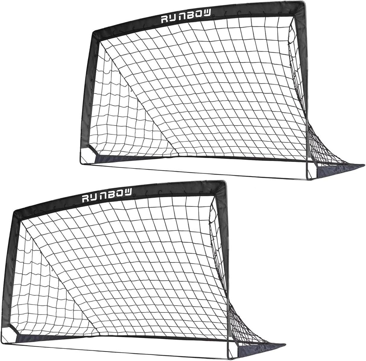 RUNBOW Portería de fútbol portátil para niños de 5x3 pies