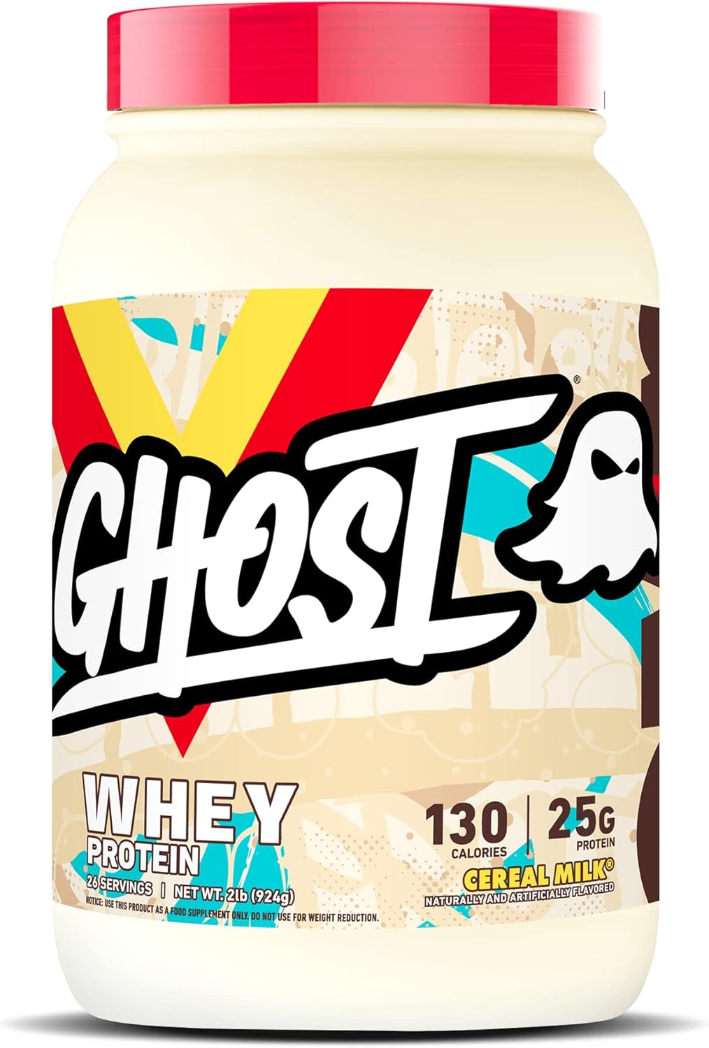 Proteína en Polvo GHOST, Cereal Milk, 25g, 2LB, Sin Gluten