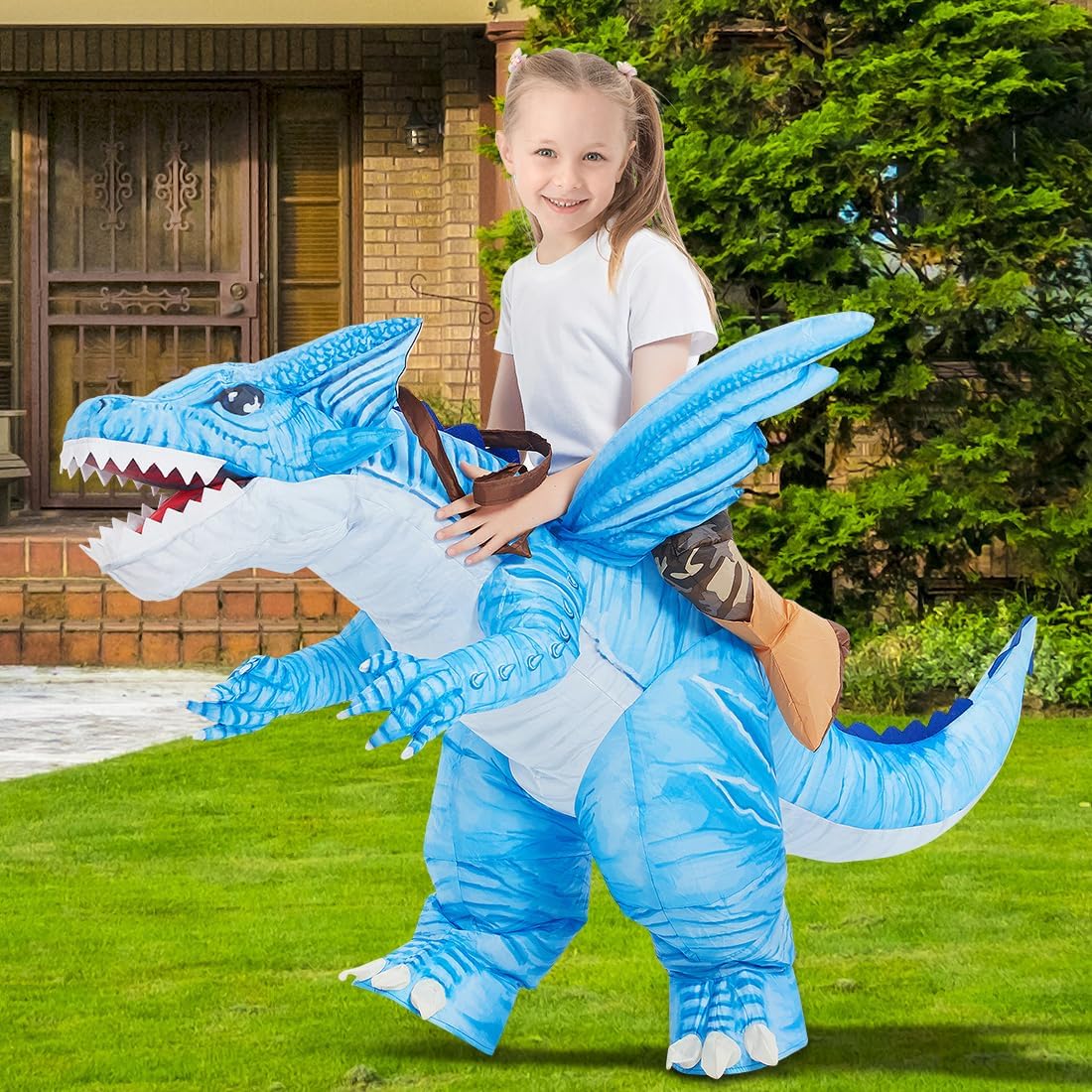 Disfraz Inflable Dinosaurio GOOSH para Niños Fiesta Halloween