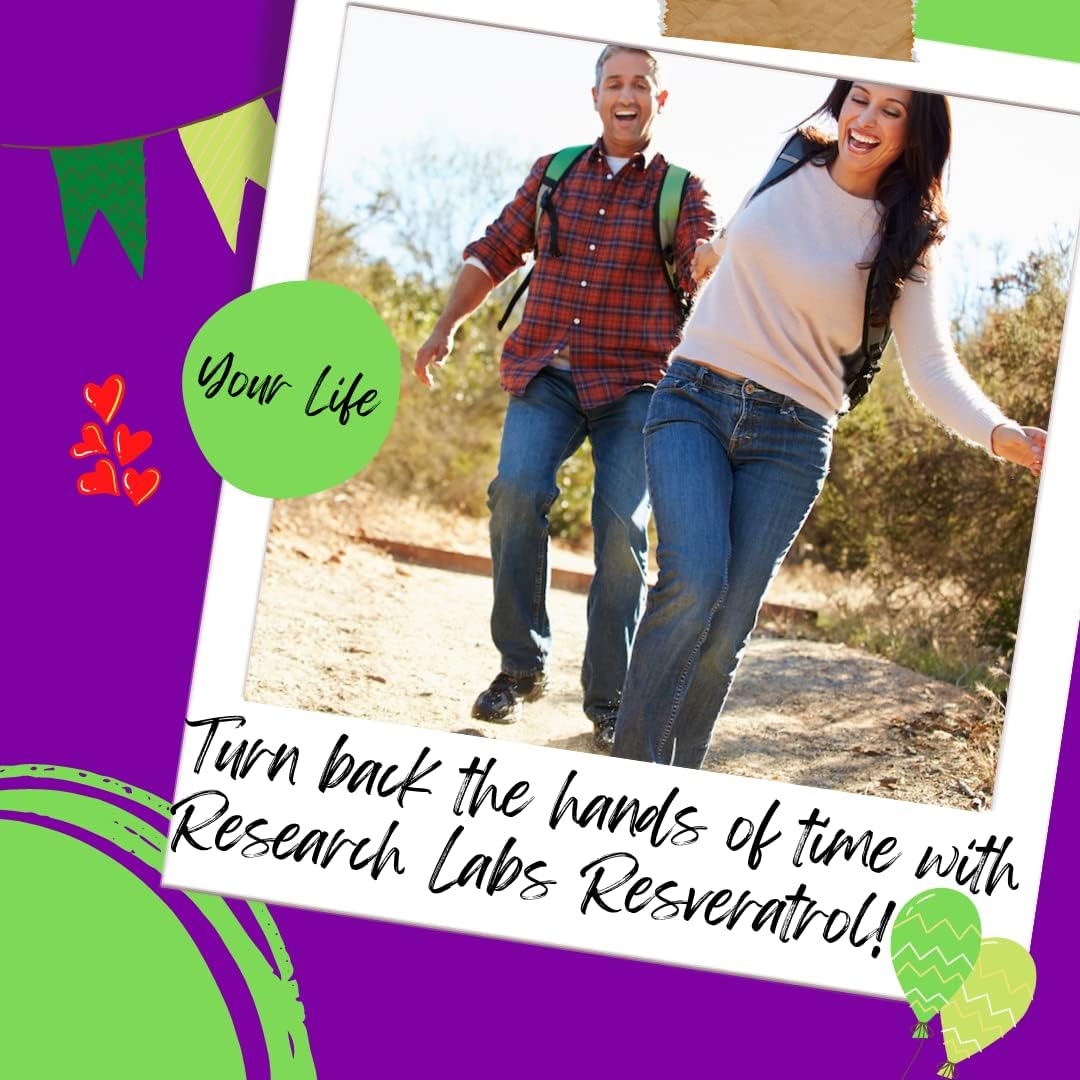 Suplemento de resveratrol micronizado antioxidante 60 unidad