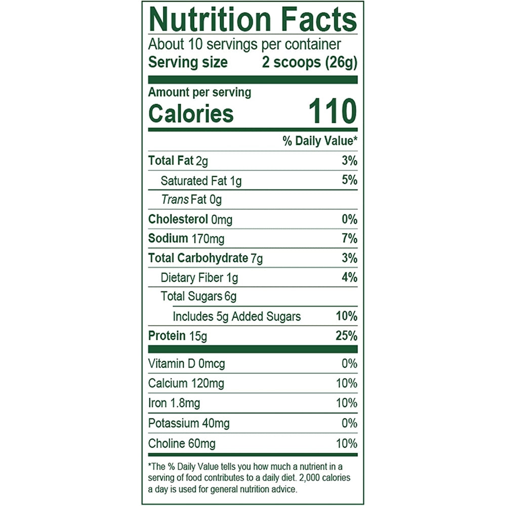 Suplementos Alimenticios proteína hecha simple vainilla