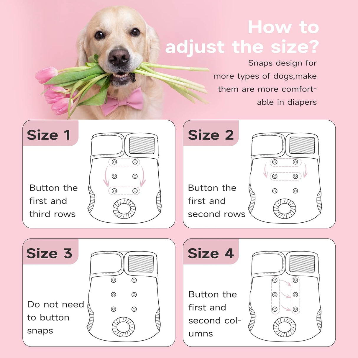 Paw Legend Pañales lavables y reutilizables (XS)