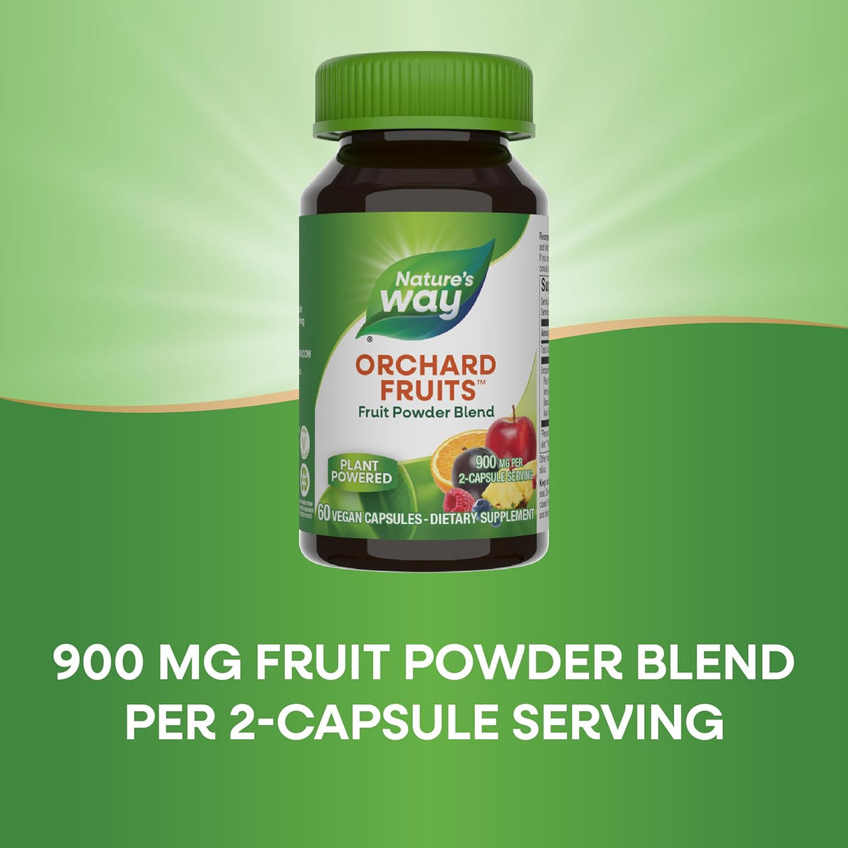 Suplemento Nature's Way mezcla de huerto de polvo de frutas