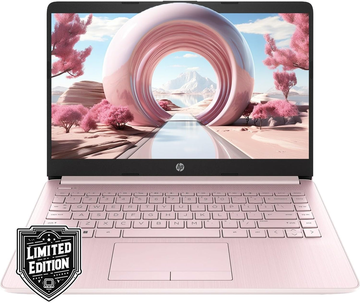 Laptop HP 14 HD, Intel Quad-Core, 8GB RAM, 576GB Almacenamiento