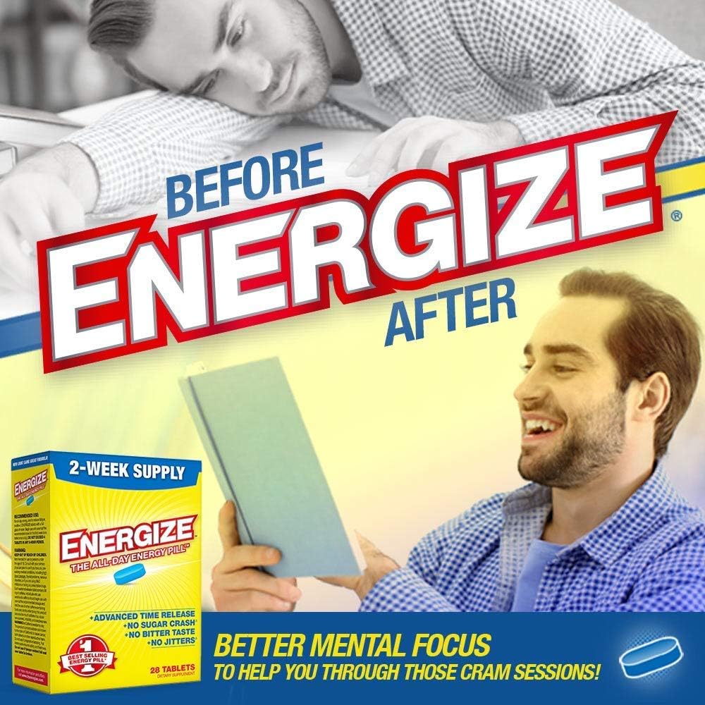 iSatori Energize Pastillas de Cafeína - Energía rápida (28)