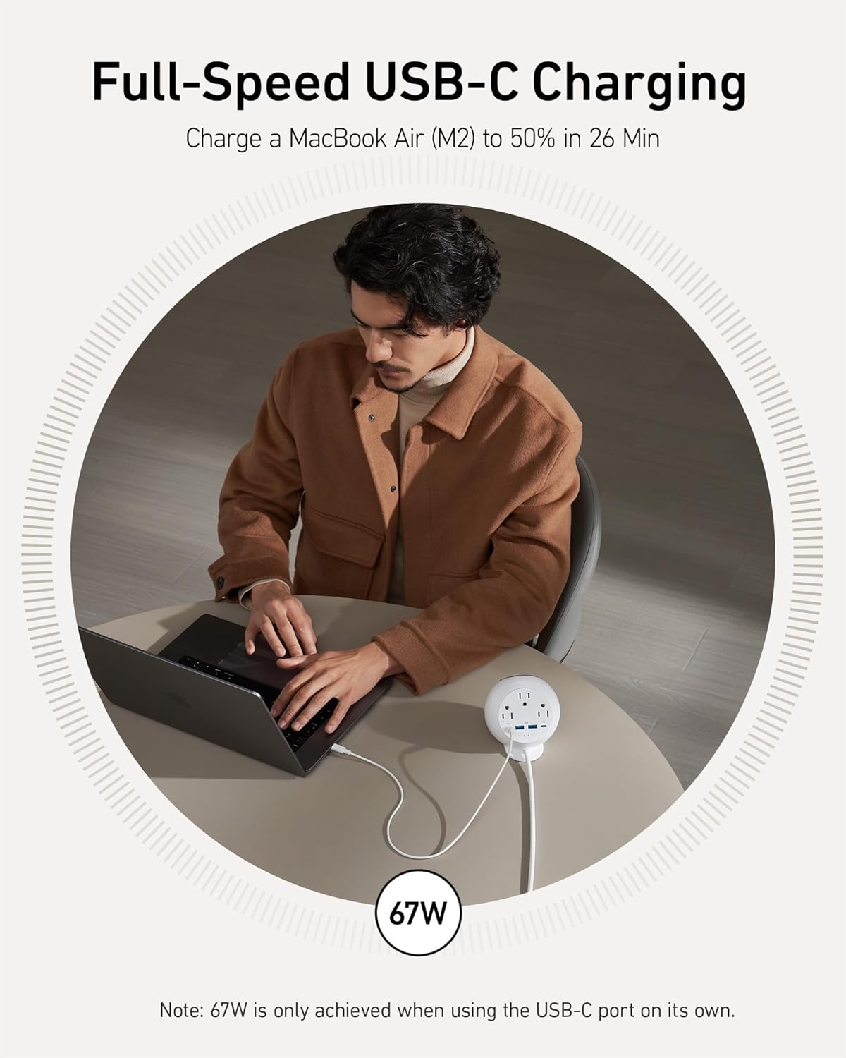 Estación de carga magnética Qi2 inalámbrico MagSafe