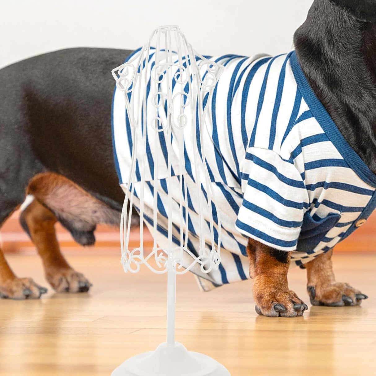 Maniquí para Ropa de Mascotas LOGOFUN, Soporte de Hierro