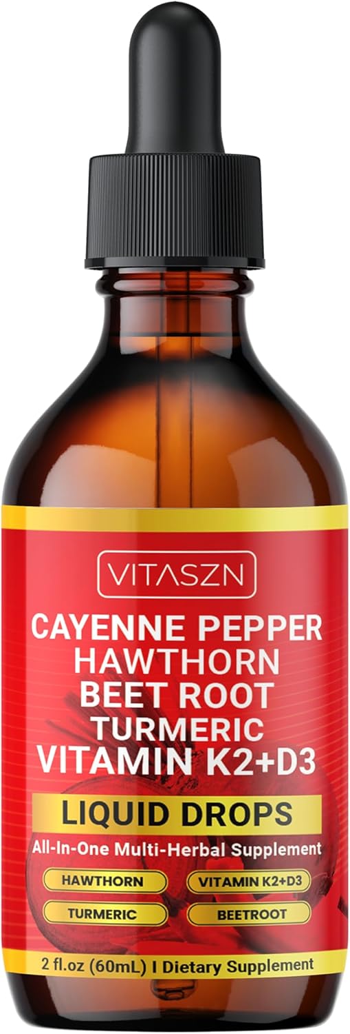 Salsa Cayena Drops Suplemento Líquido con Vitaminas 2oz