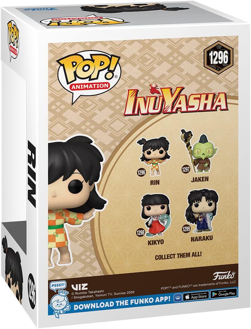 Funko Pop! Inuyasha - Figura de Rin Coleccionable Anime