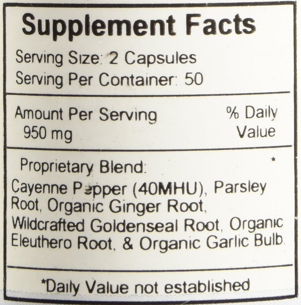 Suplemento Herbal Christopher's Circulación Sanguínea 100 Cápsulas