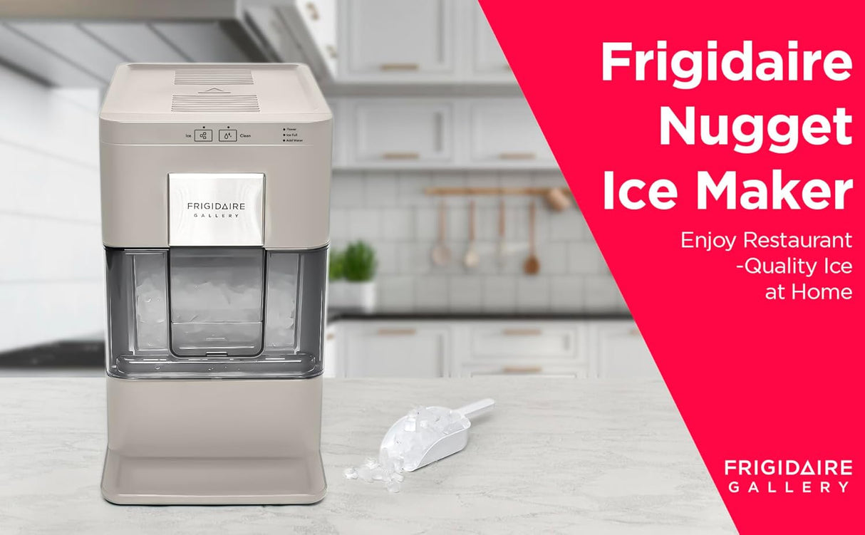 Máquina de Hielo Frigidaire, 44 lbs, Auto Limpieza, 2.0 Gen