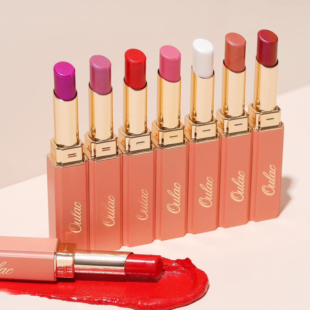 2 en 1 Brillo Labial & Bálsamo, Hidratante, Vegano (S04)