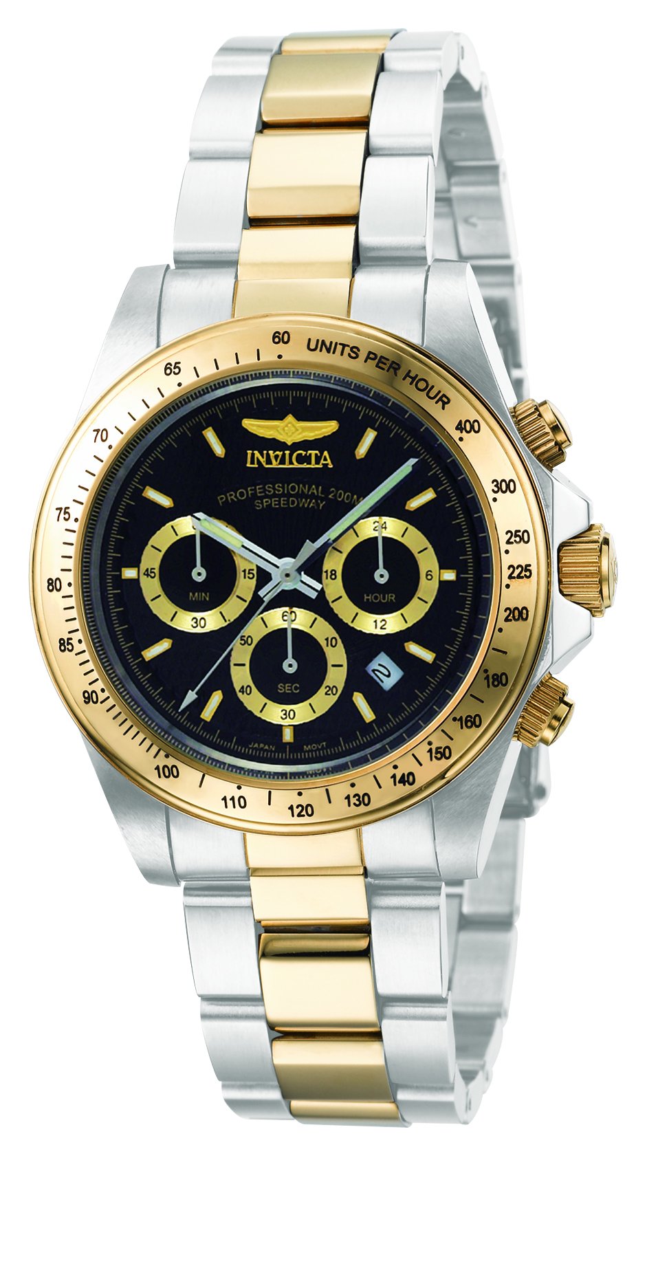 Reloj de acero inoxidable.