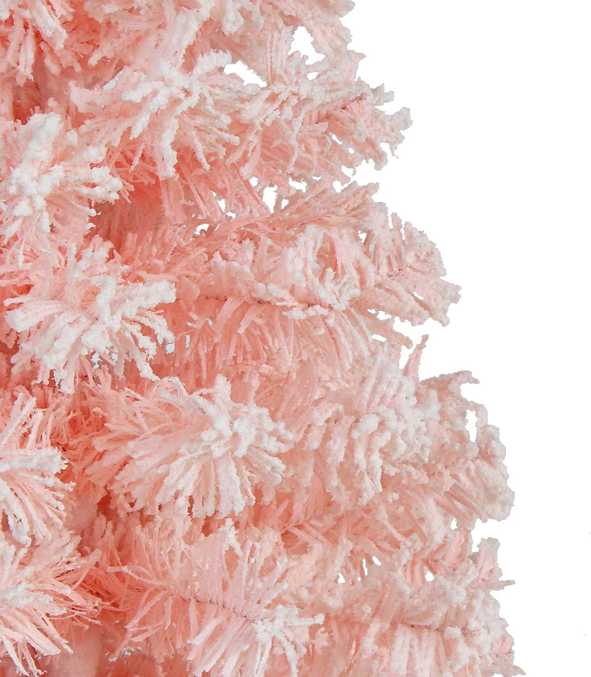 Árbol de Navidad Artificial Pequeño de 2 Pies con Nieve Flocking