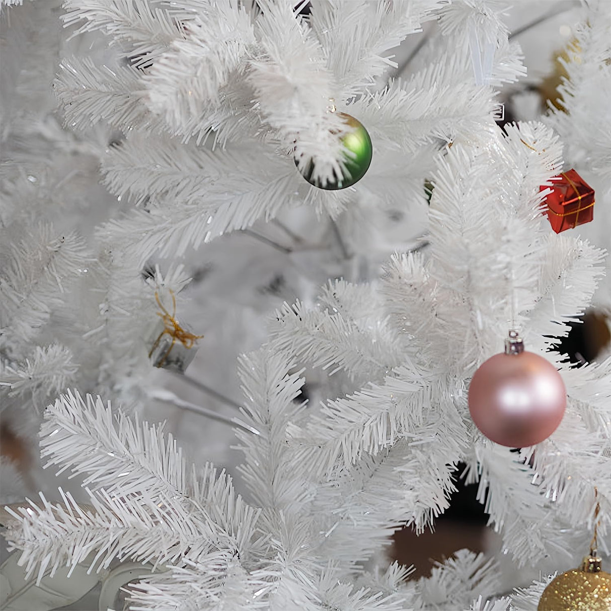 Árbol de Navidad Artificial de 6 pies con Luces LED y Control Remoto