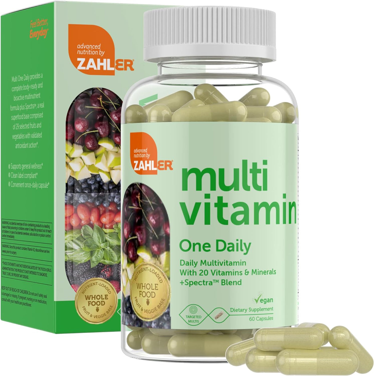 Suplemento Zahler Multivitamínico One Daily, multivitamínico