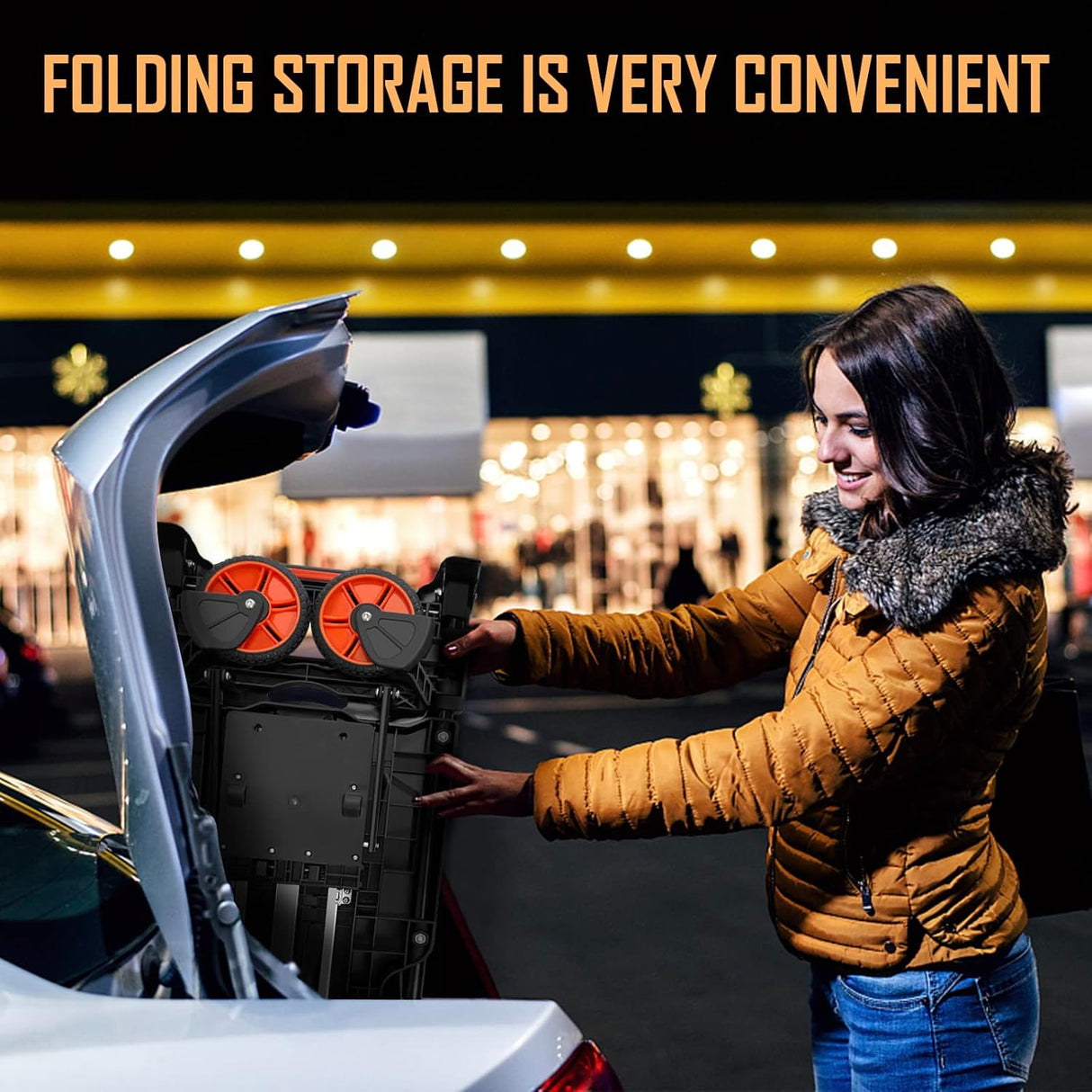 Carretilla Plegable, Heavy Duty, Capacidad 440lbs, Modelo 2en1