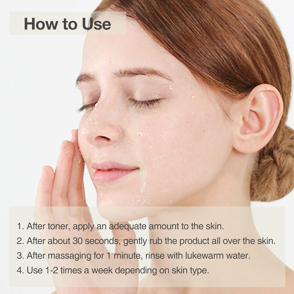 Gel pelador de enzimas no abrasivas coreano para cuidado piel