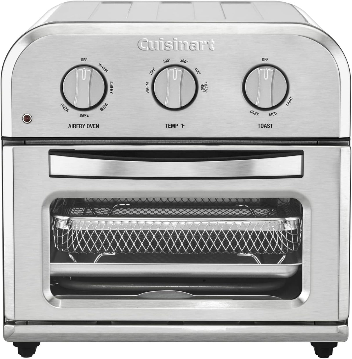 Horno Tostador Cuisinart TOA-26, 6 en 1, 1800W, Compacto