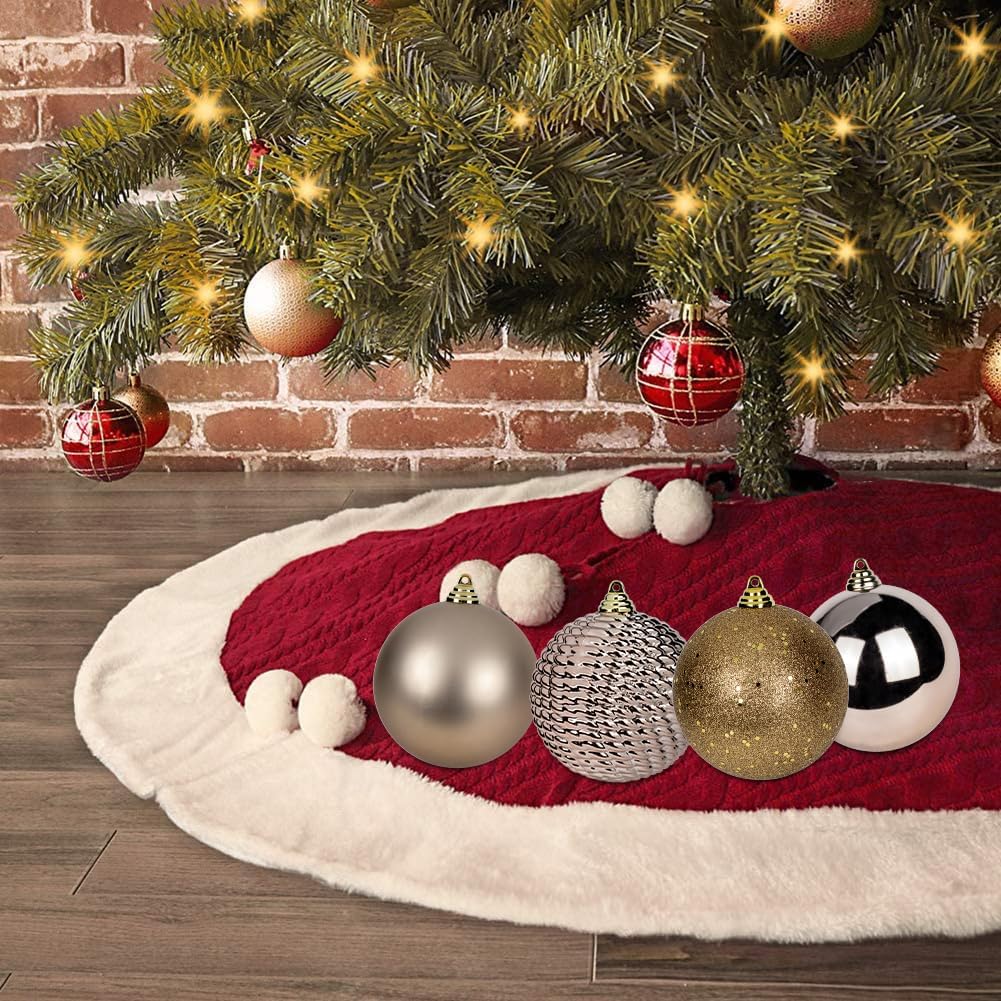 Bolas de Navidad 4.7 Shatterproof, Decoraciones Grandes