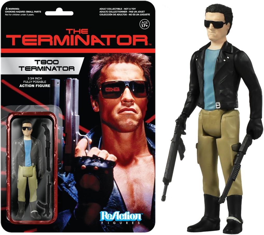 Figura de reacciones T-800 del Terminator, modelo collectible