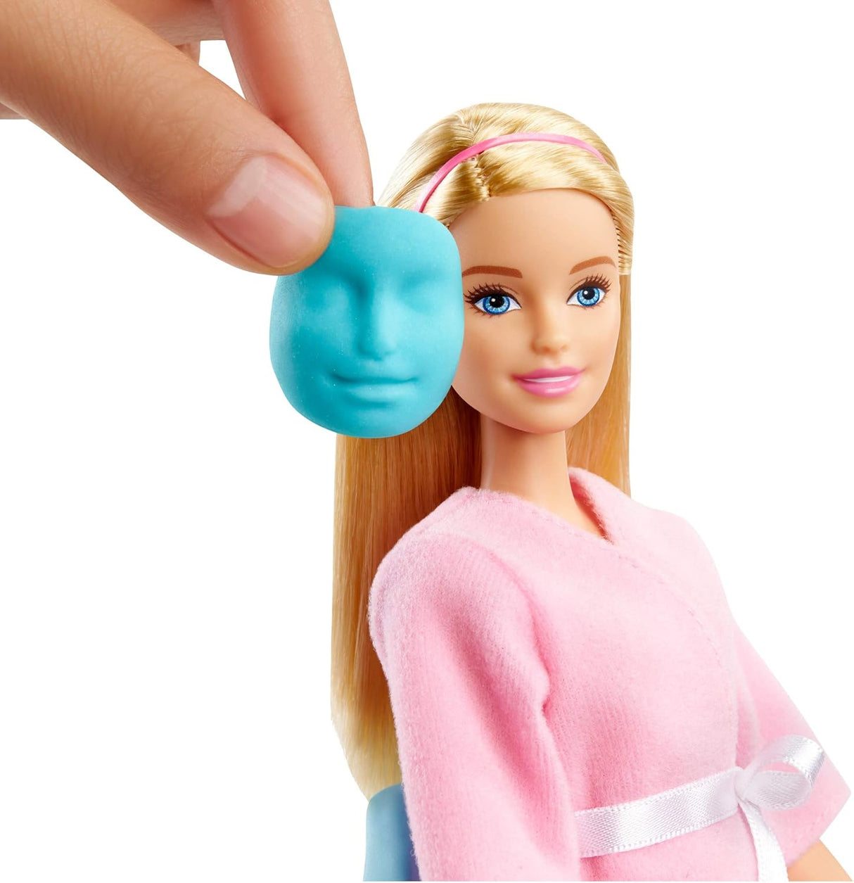 Set de Spa Barbie con Muñeca, 10+ accesorios y perrito