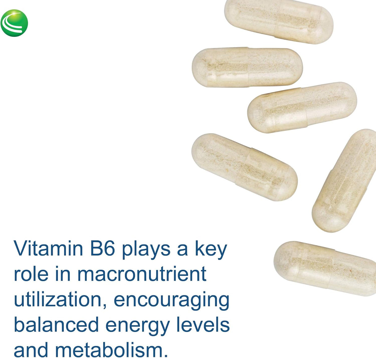 Suplemento Factores de estrés Vitamina B6 Litio y GABA 60UN