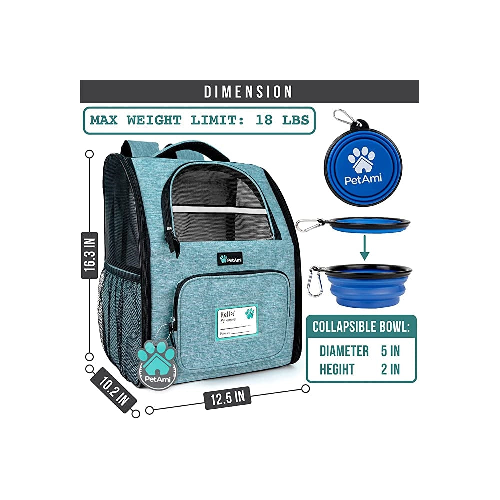 Mochila de lujo para mascotas para gatos marco reforzado