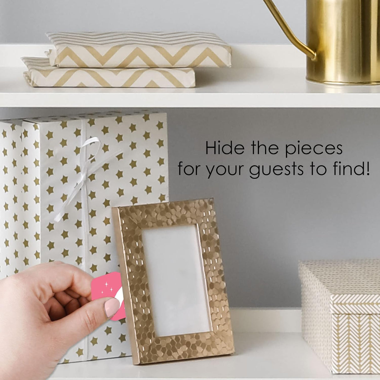 Caza Tesoros Princesa - Big Dot of Happiness, 48 Piezas, Juego