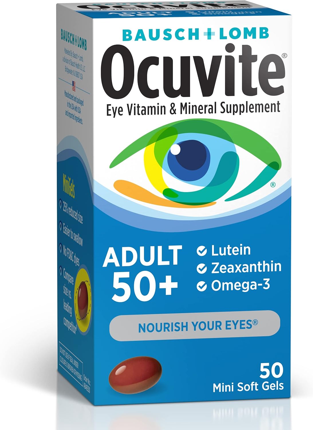 Ocuvite vitaminas para los ojos