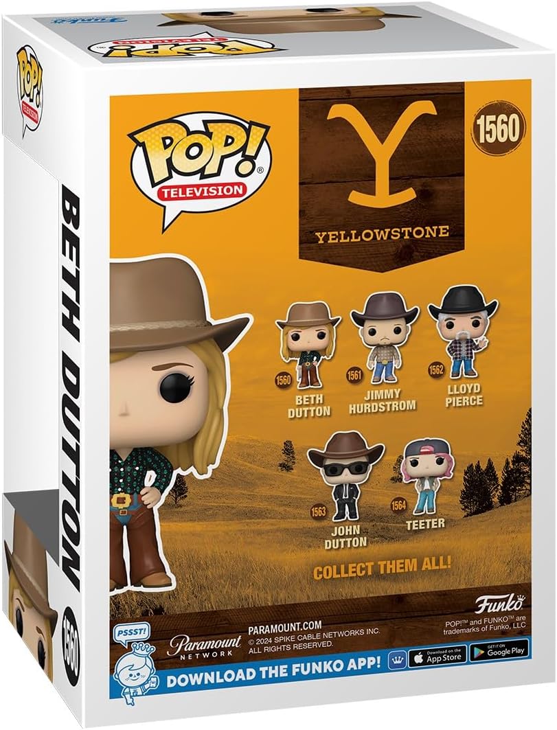 Funko Pop! TV: Yellowstone - Beth Dutton, figura coleccionable