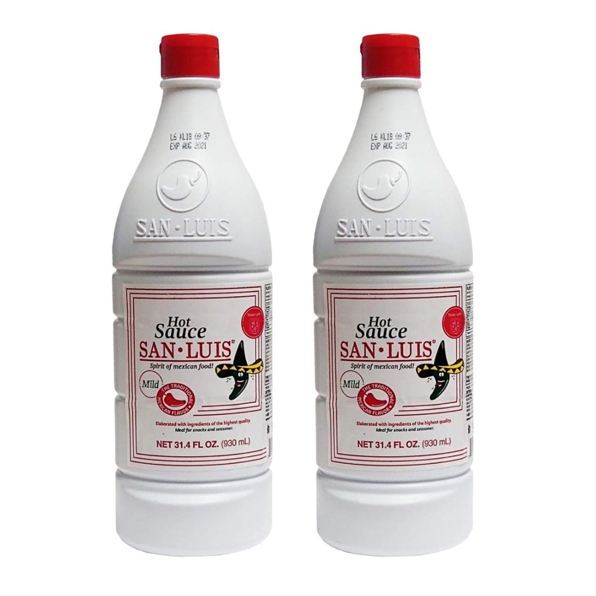 Salsa Picante San Luis Suave 2 Pack 31.4 fl oz Ideal para Snacks