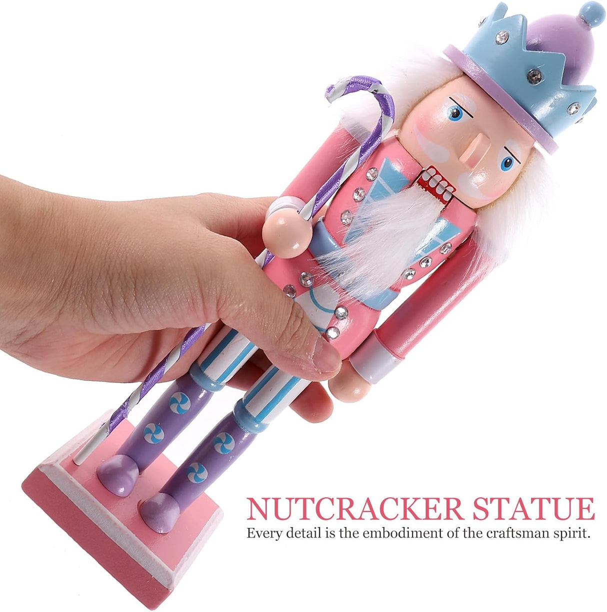 Soldado de Nochebuena de Madera, Adorno Navideño, Modelo 2023